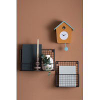 Nástenné kukučkové hodiny Cuckoo Light Karlsson KA6044YE, 27cm